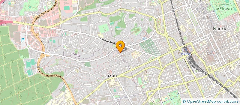 localisation de l'entreprise LA PRINCESSE  NANCY