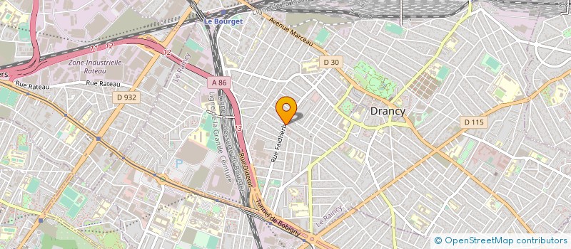 localisation de l'entreprise LA PRINCESSE à DRANCY