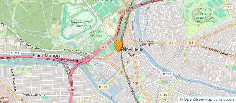 localisation de l'entreprise LA PRINTANIERE  JOINVILLE-LE-PONT