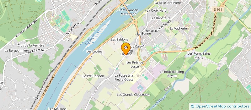 localisation de l'entreprise LA PROCHAINE SEANCE  BLOIS