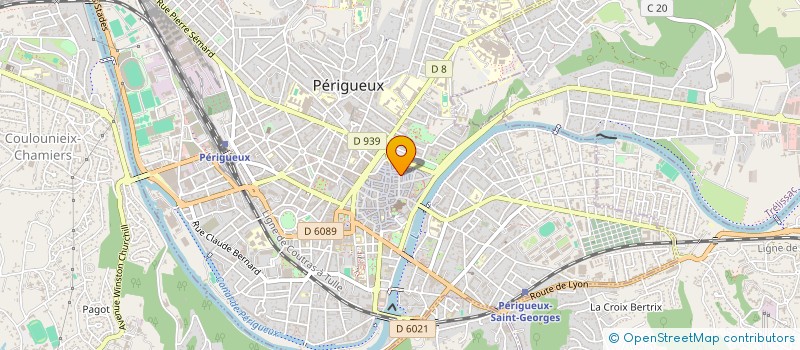 localisation de l'entreprise LA PROCURE SAINT FRONT à PERIGUEUX