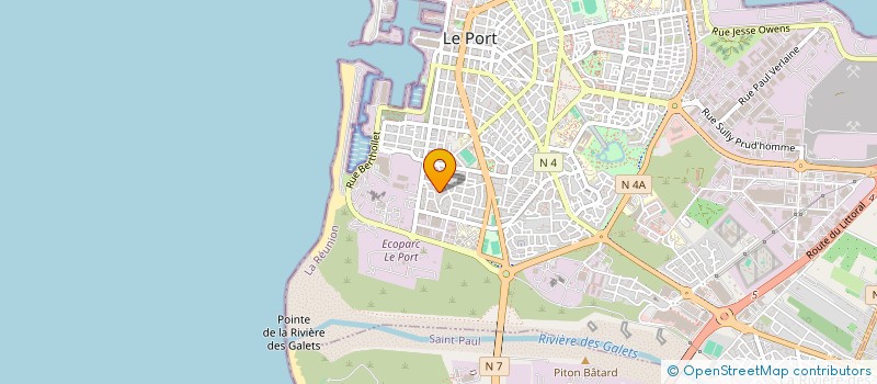 localisation de l'entreprise LA PROD à LE PORT