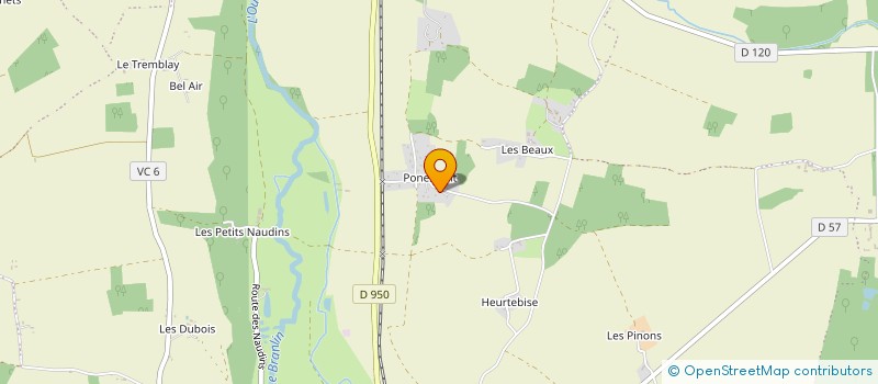 localisation de l'entreprise LA PROD ADMINISTRATIVE à CHARNY OREE DE PUISAYE