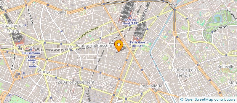 localisation de l'entreprise LA PRODE  PARIS