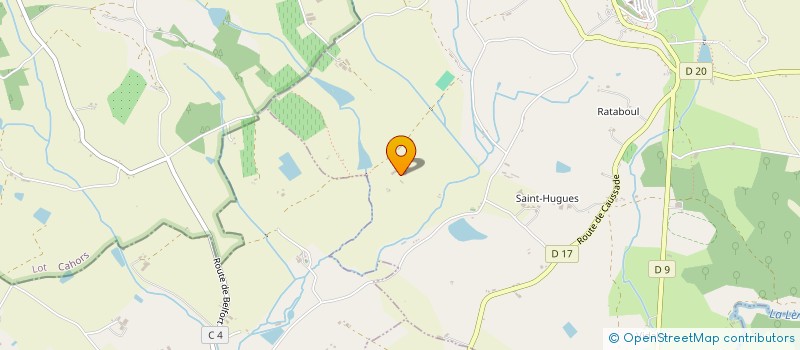 localisation de l'entreprise LA PRODUCTION  PUYLAROQUE