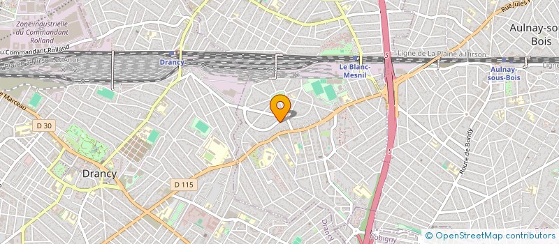 localisation de l'entreprise LA PRODUCTION AU FIL DU TEMPS à LE BLANC-MESNIL