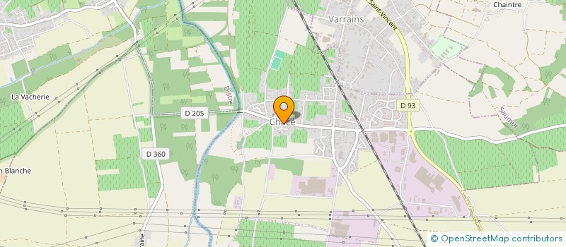 localisation de l'entreprise LA PROMENADE  BELLEVIGNE-LES-CHATEAUX