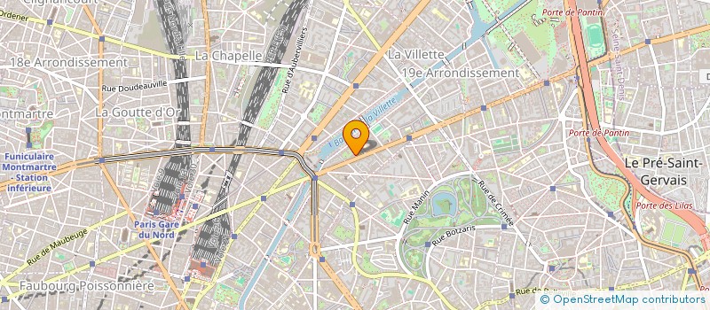 localisation de l'entreprise LA PROMENADE  PARIS