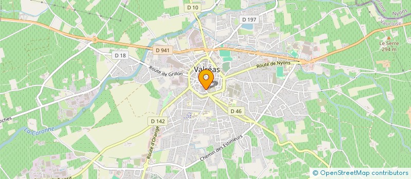 localisation de l'entreprise LA PROMENADE DU PORTALON à VALREAS