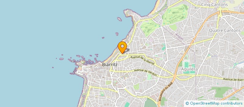 localisation de l'entreprise LA PROMESSE à BIARRITZ