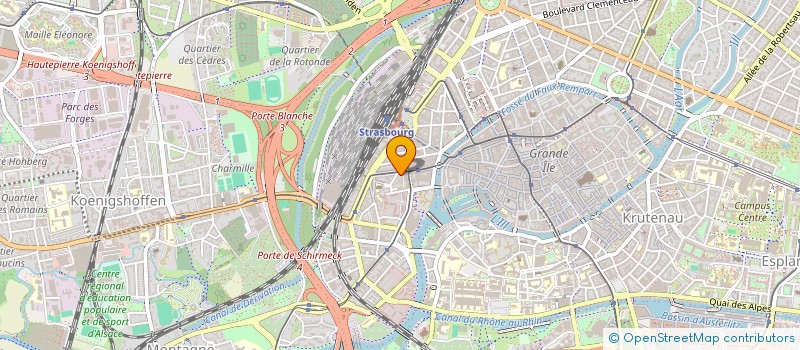localisation de l'entreprise LA PROMESSE DES REVES à STRASBOURG