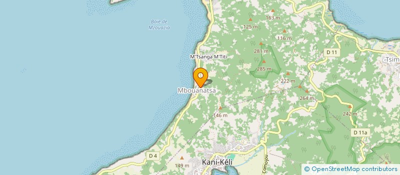 localisation de l'entreprise LA PROPRETE ASSUREE à BOUENI