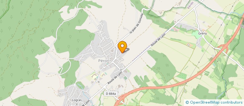 localisation de l'entreprise LA PROPRIETE MEUNIER  PERON