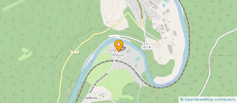 localisation de l'entreprise LA PROSPERITE COOPERATIVE  JOIGNY-SUR-MEUSE