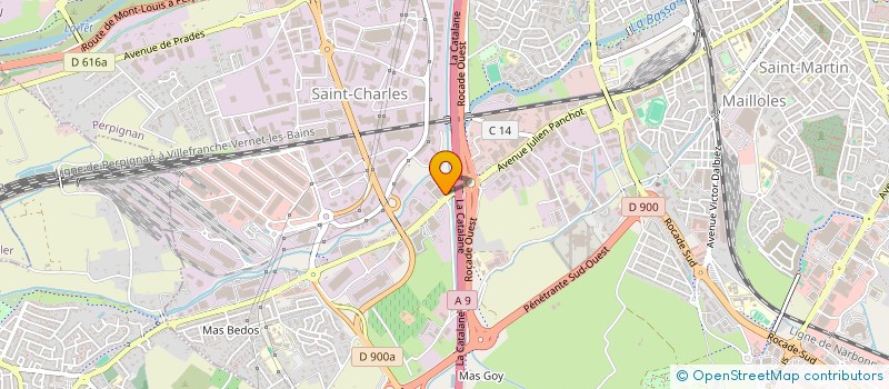 localisation de l'entreprise LA PROTECTION INDIVIDUELLE  PERPIGNAN