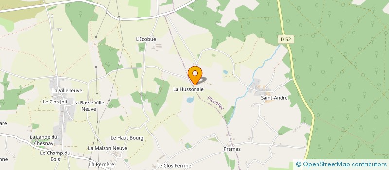 localisation de l'entreprise LA PROUE 2 à SAINT-BRIEUC
