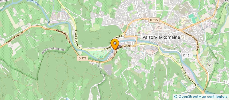 localisation de l'entreprise LA PROVENCALE à VAISON-LA-ROMAINE