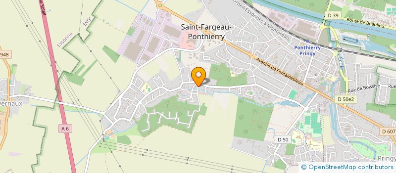 localisation de l'entreprise LA PROVENCALE à SAINT-FARGEAU-PONTHIERRY