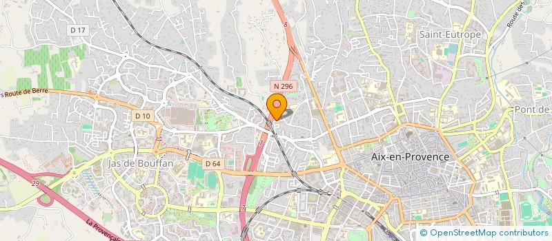 localisation de l'entreprise LA PROVENCALE à AIX-EN-PROVENCE