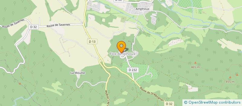 localisation de l'entreprise LA PROVENCALE  TAVERNES