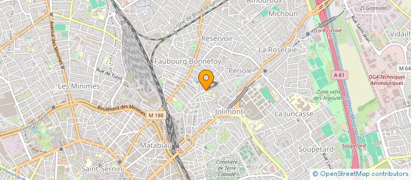 localisation de l'entreprise LA PROVENCALE à TOULOUSE
