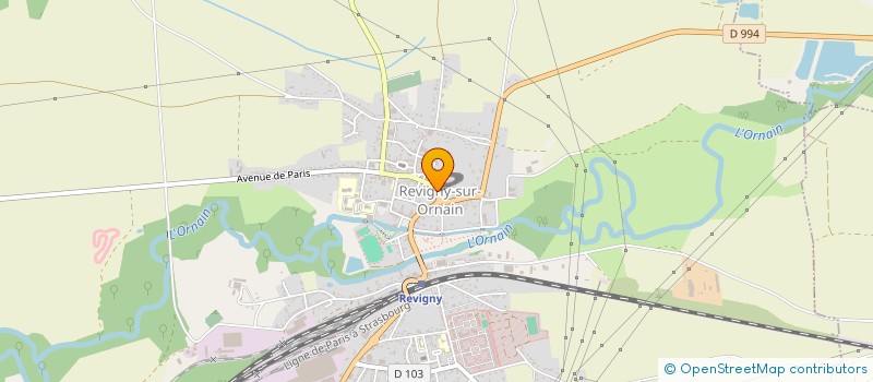 localisation de l'entreprise LA PROVENCALE à REVIGNY-SUR-ORNAIN