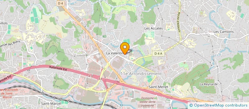 localisation de l'entreprise LA PROVENCALE à MARSEILLE 11EME