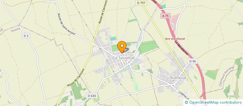 localisation de l'entreprise LA PROVENCALE  LA SAUVETAT