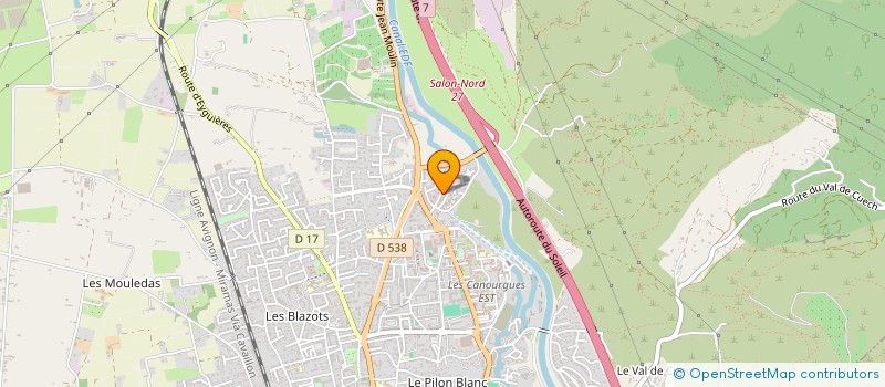 localisation de l'entreprise LA PROVENCALE DE DIFFUSION  SALON-DE-PROVENCE