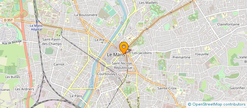 localisation de l'entreprise LA PROVENCE à LE MANS