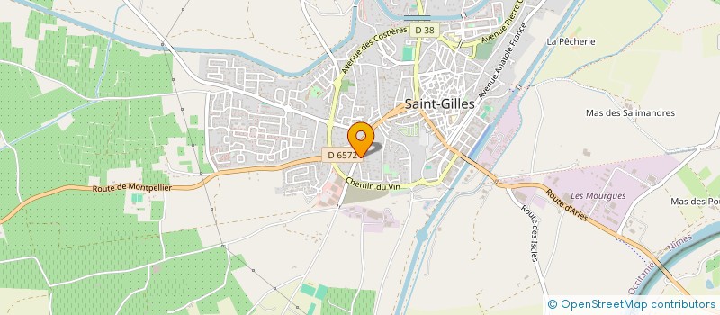 localisation de l'entreprise LA PROVENCE à SAINT-GILLES