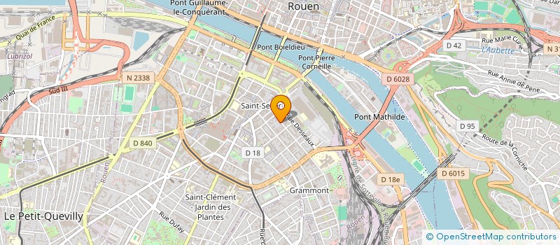 localisation de l'entreprise LA PROVENCE à ROUEN