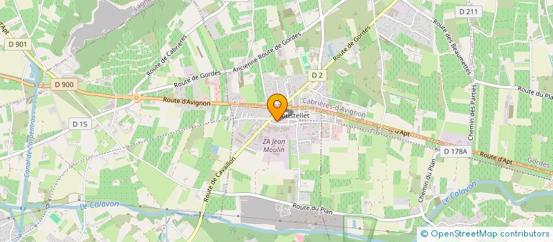 localisation de l'entreprise LA PROVENCE AUTREMENT  MAUBEC