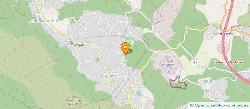 localisation de l'entreprise LA PROVENCE CONCIERGERIE  CADOLIVE