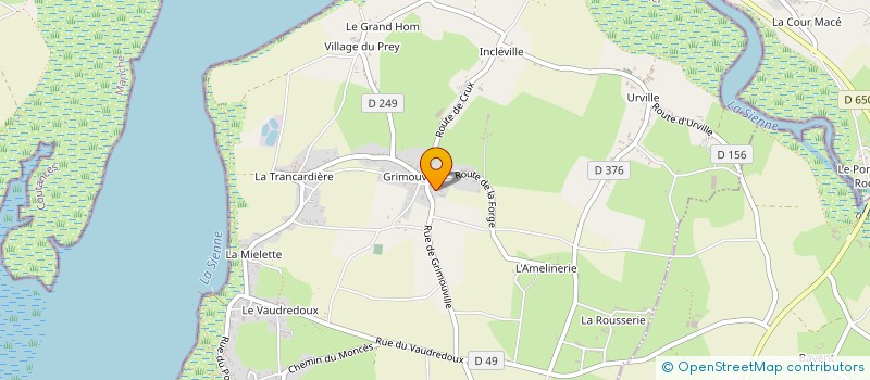 localisation de l'entreprise LA PROVENCHERE  REGNEVILLE-SUR-MER