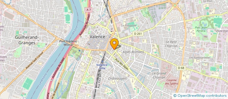 localisation de l'entreprise LA PROVIDENCE à VALENCE