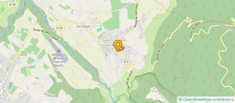 localisation de l'entreprise LA PROVIDENCE à CHATEAUNEUF-SUR-ISERE