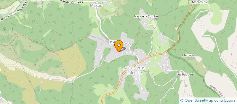 localisation de l'entreprise LA PROVIDENCE  SAINT-PIERRE-LAFEUILLE