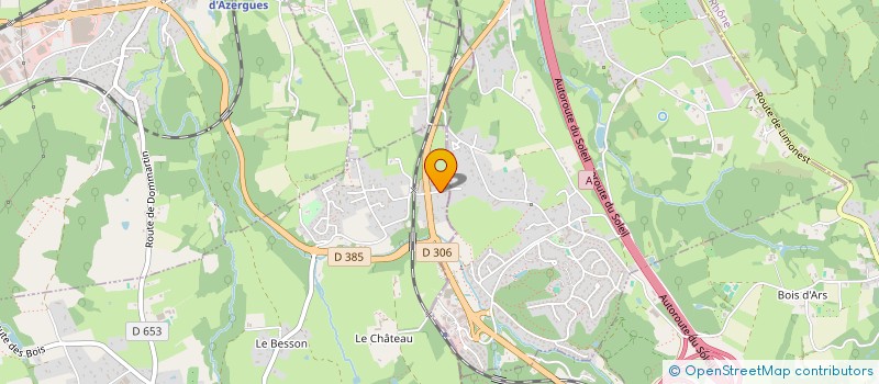 localisation de l'entreprise LA PROVIDENCE  DARDILLY