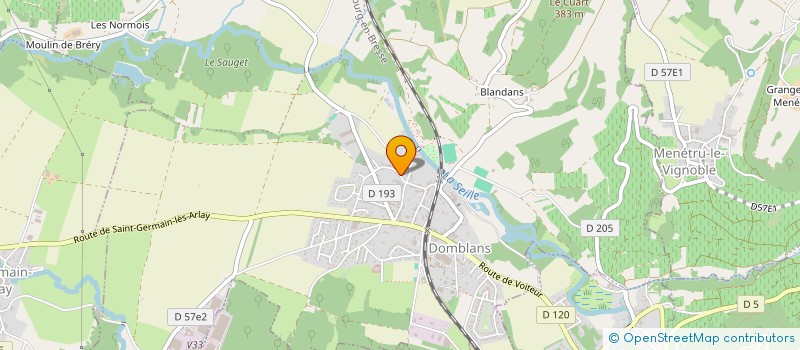 localisation de l'entreprise LA PROVIDENCE  DOMBLANS