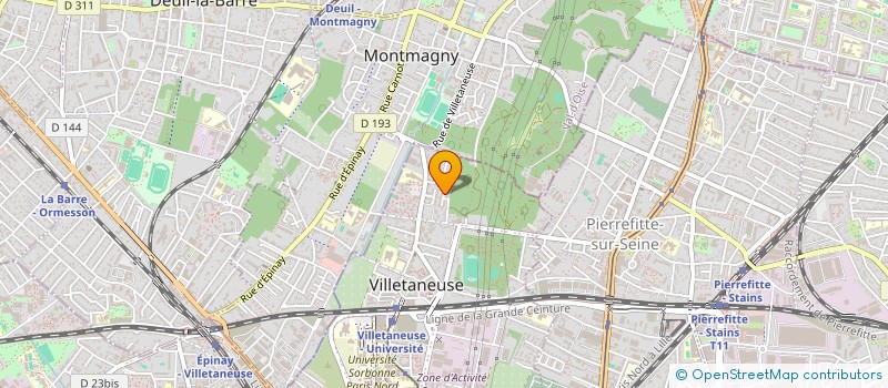 localisation de l'entreprise LA PROVIDENCE à VILLETANEUSE