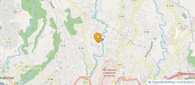 localisation de l'entreprise LA PROVIDENCE  FORT DE FRANCE