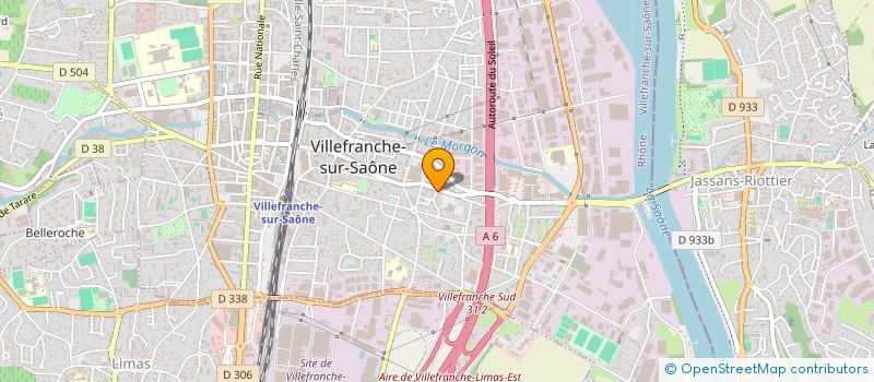 localisation de l'entreprise LA PROVIDENCE DRIVE à VILLEFRANCHE-SUR-SAONE