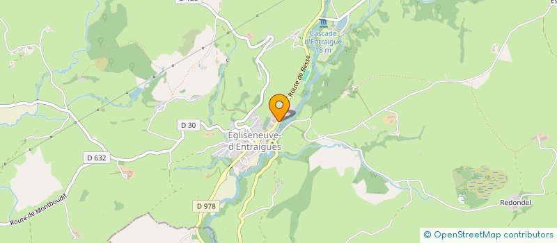 localisation de l'entreprise LA PROVIDENCE SARL  EGLISENEUVE-D'ENTRAIGUES