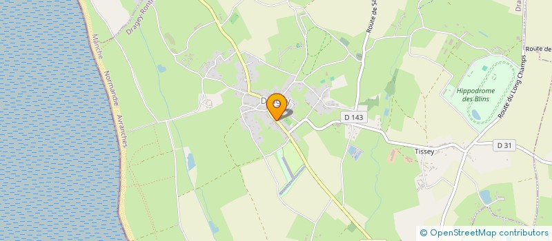 localisation de l'entreprise LA PROVOTIERE  DRAGEY-RONTHON