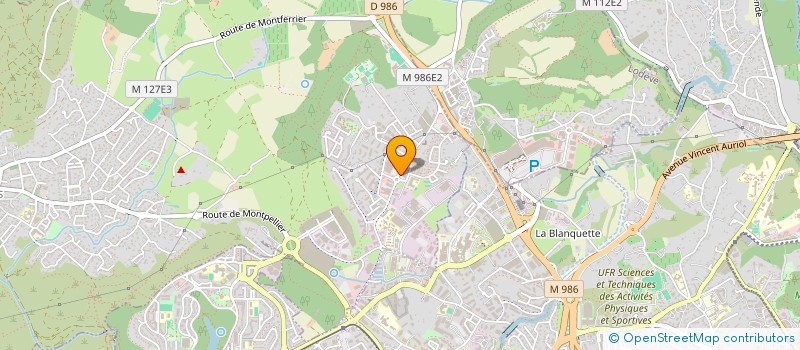 localisation de l'entreprise LA PRUNETTE  GRABELS