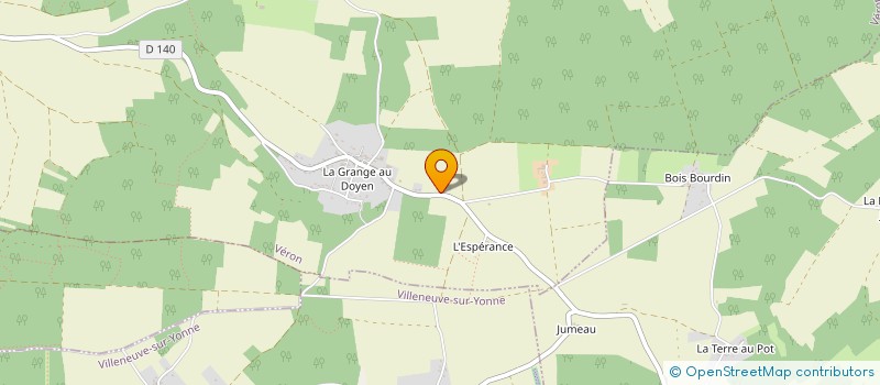 localisation de l'entreprise LA PUB EN VERT à VERON