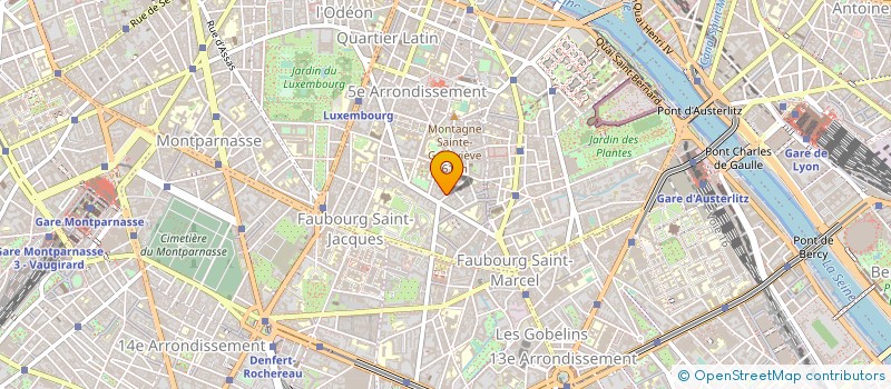 localisation de l'entreprise LA PUCE EDITORIALE à PARIS