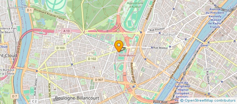 localisation de l'entreprise LA PULPE SA à PARIS