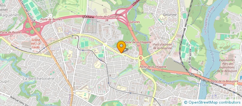 localisation de l'entreprise LA PUNANI à NANTES